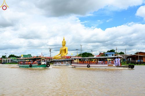 ภาพ No.49047:ประมวลภาพพิธีเก็บอัฐิและลอยอังคาร พระสุธรรมญาณวิเทศ  (สุธรรม สุธมฺโม)