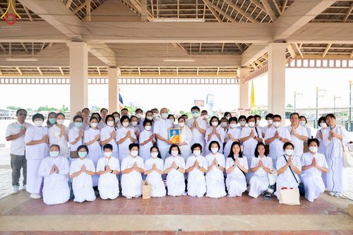 ภาพ No.49051:ประมวลภาพพิธีเก็บอัฐิและลอยอังคาร พระสุธรรมญาณวิเทศ  (สุธรรม สุธมฺโม)