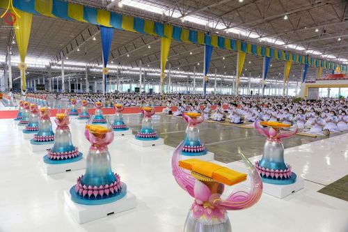 ภาพ No.46772:ประมวลภาพพิธีบูชาข้าวพระ วันอาทิตย์ที่ 5 มิถุนายน พ.ศ. 2565