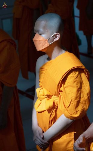 ภาพ No.47679:ประมวลภาพพิธีอุปสมบท โครงการบรรพชาอุปสมบทหมู่ รุ่นเข้าพรรษา 2565