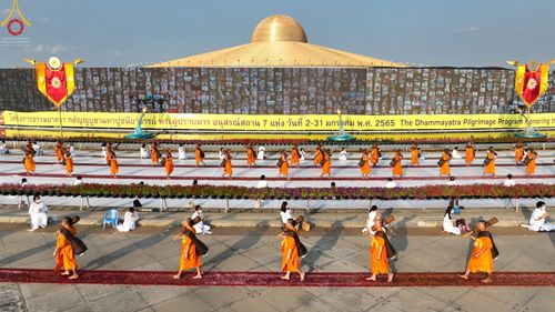 ภาพ No.42907:ประมวลภาพธรรมยาตรา ปีที่ 10 ประจำวันที่ 25 มกราคม พ.ศ. 2565