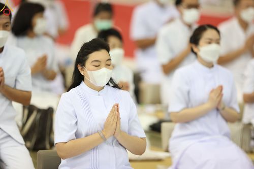 ภาพ No.47971:ประมวลภาพงานบุญวันอาทิตย์ต้นเดือนที่ 3 กรกฏาคม พ.ศ. 2565