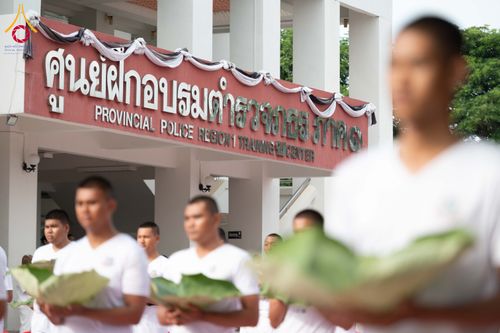 ภาพ No.349274:วันจันทร์ที่ 14 กันยายน พ.ศ.2569  พิธีตัดปอยผมนักเรียนนายสิบธรรมทายาท  "โครงการบรรพชาและพัฒนาศีลธรรม นักเรียนนายสิบตำรวจรุ่นที่ 16“  ณ ศูนย์ฝึกอบรมตำรวจภูธร ภาค 1  จ.สระบุรี