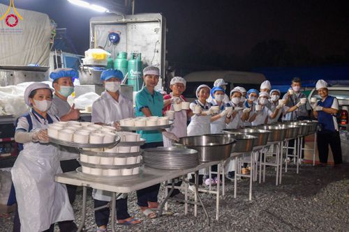 ภาพ No.114472:พิธีถวายภัตตาหารเป็นสังฆทาน แด่คณะพระธรรมยาตรา ปีที่ 12 วันที่ 18 มกราคม พ.ศ. 2567 ณ วัดโบสถ์(บน) บางคูเวียง จ.นนทบุรี