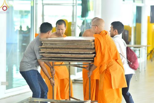 ภาพ No.128022:V.32 เต็มที่เพื่อบางกล่ำ การเตรียมงานของเจ้าหน้าที่หน่วยงานต่างๆ  เพื่องานธรรมยาตราอัญเชิญพระบรมสารีริกธาตุ ประดิษฐาน ณ ศูนย์ปฏิบัติธรรมภาคใต้ อ.บางกล่ำ จ.สงขลา ระหว่างวันที่ 9-10 มีนาคม พ.ศ. 2567