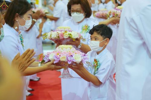 ภาพ No.77001:พิธีหล่อพระบรมพุทธเจ้า ในวันมาฆบูชา อาทิตย์ต้นเดือนที่ 6 มีนาคม พ.ศ. 2566 ณ วัดพระธรรมกาย จ.ปทุมธานี