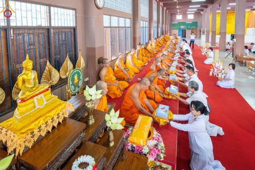 ภาพ No.106507:พิธีทอดผ้าป่าทำนุบำรุงศาสนสถาน ณ วัดอัมพวัน ต.เทศบาลเมือง อ.สองพี่น้อง จ.สุพรรณบุรี วันที่ 5 มกราคม พ.ศ. 2567