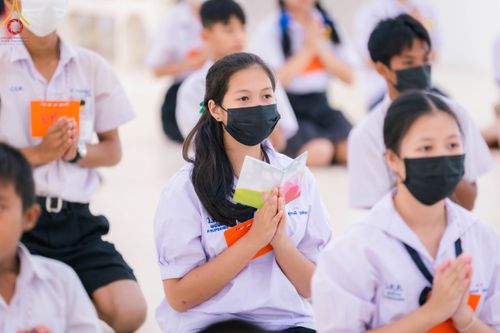 ภาพ No.104572:วันรวมพลังเด็กดี V-Star ผู้นำฟื้นฟูศีลธรรมโลก จังหวัดปราจีนบุรี ณ ธุดงคสถานปราจีนบุรี วันที่ 24 ธันวาคม พ.ศ. 2566