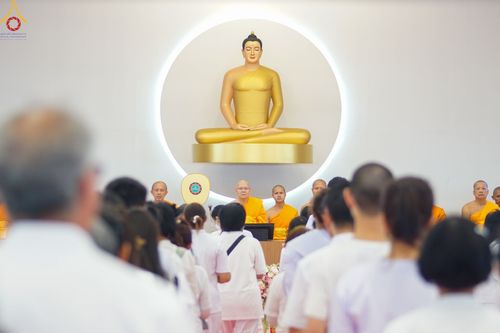 ภาพ No.128850:พิธีทอดผ้าป่าฉลองมหารัตนเจดีย์สิริปทุมสวรรค์ ณ ศูนย์ปฏิบัติธรรมภาคใต้ อ.บางกล่ำ จ.สงขลา วันที่ 10 มีนาคม พ.ศ. 2567