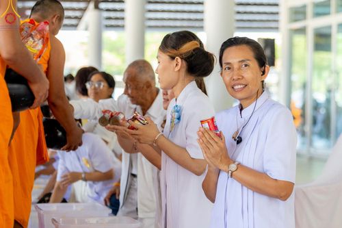 ภาพ No.123874:พิธีถวายสังฆทาน 323 วัด 4 จังหวัดชายแดนภาคใต้ ครั้งที่ 166 ณ ศูนย์ปฏิบัติธรรมภาคใต้ อ.บางกล่ำ จ.สงขลา วันเสาร์ที่ 17 กุมภาพันธ์ พ.ศ. 2567