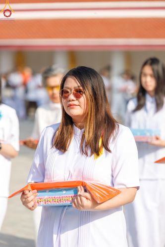 ภาพ No.189565:พิธีทอดผ้าป่าทำนุบำรุงศาสนสถาน ในโครงการธรรมยาตรา กตัญญูบูชา มหาปูชนียาจารย์ พระมงคลเทพมุนี(สด จนฺทสโร) พระผู้ปราบมาร อนุสรณ์สถาน 7 แห่ง ปีที่ 13 ณ วัดสองพี่น้อง ต.ต้นตาล อ.สองพี่น้อง จ.สุพรรณบุรี วันที่ 5 มกราคม พ.ศ. 2568