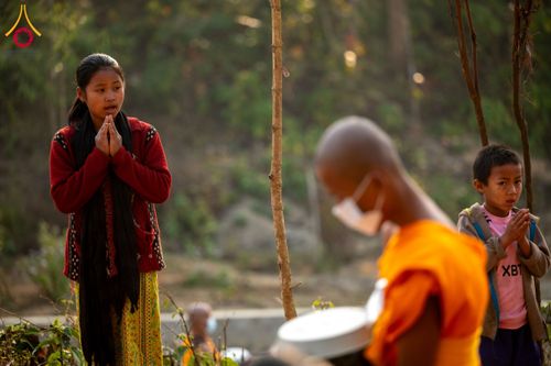 ภาพ No.130785:Photo Story ปฐมบรรพชาชาวพุทธมาร์มา บังกลาเทศ Episode 4/5  วันที่ 10 กุมภาพันธ์พ.ศ. 2567