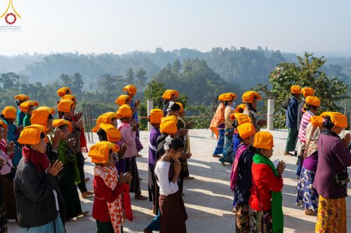 ภาพ No.130272:Photo Story ปฐมบรรพชาชาวพุทธมาร์มา Episode 3/5 วันที่ 9 กุมภาพันธ์ พ.ศ. 2567 ในโครงการบรรพชาสามเณร ครั้งแรกของชาวพุทธมาร์มา บังกลาเทศ ณ วัดธัมจักร อรัญกุฏิ เมืองรัมการ์ คาร์กาชารี บังกลาเทศ