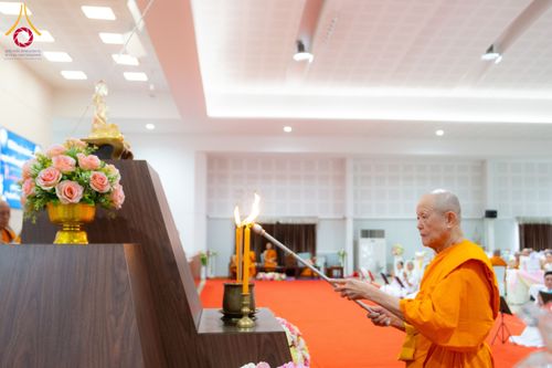ภาพ No.149422:พิธีทักษิณานุปทานแด่บรรพชนตระกูลผ่องสวัสดิ์ และหมู่ญาติที่ล่วงลับไปแล้ว ประจำปี ครั้งที่ 19 วันพฤหัสบดีที่ 22 สิงหาคม พ.ศ. 2567 ณ พระมหาเจดีย์ทัตตชีโว ศูนย์อบรมเยาวชนกาญจนบุรี