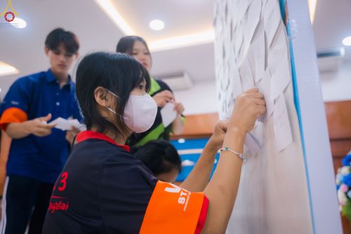 ภาพ No.106610:วันรวมพลังเด็กดี V-star ผู้นำฟื้นฟูศีลธรรมโลก จังหวัดสมุทรสาคร วันพฤหัสบดีที่ 28 ธันวาคม พ.ศ. 2566 ณ โรงเรียนสมุทรสาครวิทยาลัย อำเภอเมือง จังหวัดสมุทรสาคร