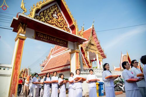 ภาพ No.203371:พิธีทอดผ้าป่าทำนุบำรุงศาสนสถาน ณ วัดปรางค์หลวง ตำบลบางม่วง อำเภอบางใหญ่ จังหวัดนนทบุรี ในโครงการธรรมยาตรา กตัญญูบูชา มหาปูชนียาจารย์ พระมงคลเทพมุนี(สด จนฺทสโร) พระผู้ปราบมาร อนุสรณ์สถาน 7 แห่ง ปีที่ 13 วันที่ 29 มกราคม พ.ศ. 2568