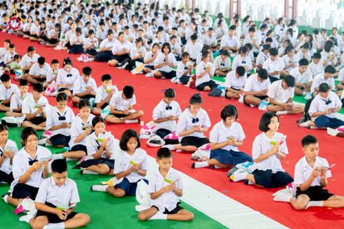 ภาพ No.266732:วันที่ 5 พฤศจิกายน พ.ศ. 2568 รวมพลังเด็กดี V-Star ผู้นำฟื้นฟูศีลธรรมโลก ณ พุทธอุทยานนานาชาติ จังหวัดหนองคาย