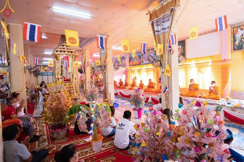 ภาพ No.98770:พิธีทอดกฐินสามัคคีทั่วไทย 5,000 วัด ณ วัดกุ่มแต้ อ.อุทัย จ.พระนครศรีอยุธยา วันอาทิตย์ที่ 26 พฤศจิกายน พ.ศ. 2566