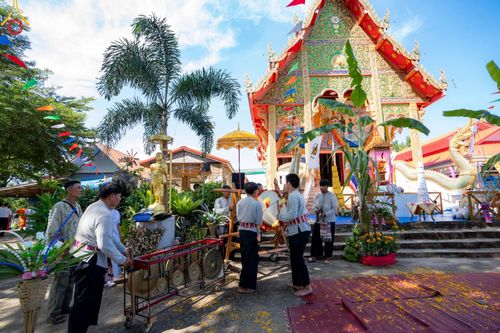 ภาพ No.94837:พิธีทอดกฐินสามัคคีทั่วไทย 5,000 วัด วัดวังทอง อ.ท่าวังผา จ.น่าน วันที่ 12 พฤศจิกายน พ.ศ. 2566