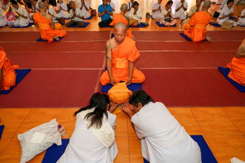 ภาพ No.179934:พิธีบรรพชาสามเณรและอุปสมบท โครงการบรรพชาอุปสมบทหมู่บูชาธรรมมหาปูชนียจารย์ ณ วัดพระธาตุจอมทอง และ วัดพระธาตุศรีโคมคำ อ.เมือง จ.พะเยา วันอังคารที่ ๓ ธันวาคม พ.ศ. ๒๕๖๗