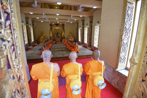 ภาพ No.102064:พิธีบรรพชาและอุปสมบทหมู่ธรรมทายาท ในโครงการอุปสมบทหมู่ รุ่นบูชาธรรมมหาปูชนียาจารย์ ณ วัดพระพุทธบาทราชวรมหาวิหาร และวัดนิคมวาสี อ.พระพุทธบาท จ.สระบุรี วันเสาร์ที่ 9 ธันวาคม พ.ศ. 2566