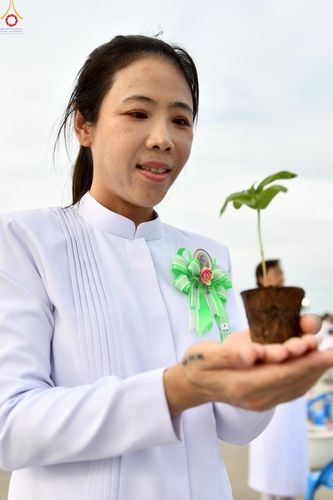 ภาพ No.253078:วันที่ 10 ตุลาคม พ.ศ. 2568 พิธีปลูกต้นทรัพย์บานชื่น ณ ลานธรรม วัดพระธรรมกาย