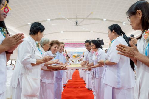 ภาพ No.254788:วันที่ 15 ตุลาคม พ.ศ. 2568 พิธีบรรจุพระบรมสารีริกธาตุภายในพระเกตุองค์พระประธาน สมโภชพระประธาน พระธรรมกาย ณ ศูนยอบรมเยาวชนกาญจนบุรี