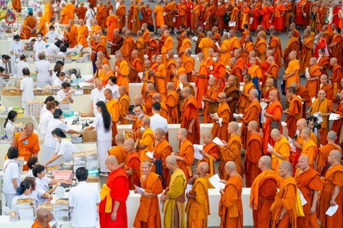 การต้อนรับพระสังฆาธิการ 10,000 กว่าวัดทั่วประเทศ พิธีมอบปัจจัยช่วยเหลือครู 4 จังหวัดชายแดนภาคใต้ พิธีปฏิบัติธรรม ในวันคุ้มครองโลก วันจันทร์ที่ 22 เมษายน พ.ศ.2567 ณ วัดพระธรรมกาย จ.ปทุมธานี