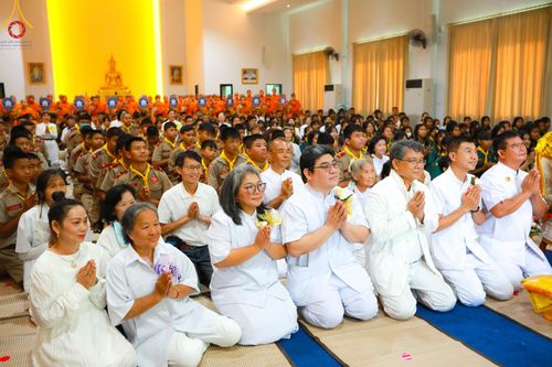 ภาพ No.113867:พิธีทอดผ้าป่าทำนุบำรุงศาสนสถาน ณ วัดบัวแก้วเกษร ต.ระแหง อ.ลาดหลุมแก้ว จ.ปทุมธานี วันที่ 17 มกราคม พ.ศ. 2567