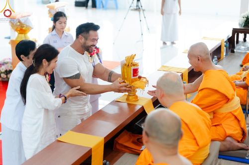 ภาพ No.145785:พิธีทอดผ้าป่าสมทบกฐิน ครั้งที่ 2  และพิธีฉลองอาคารที่พักสงฆ์ ณ ศูนย์ปฏิบัติธรรม ธรรมธารา สายไหม วันเสาร์ที่ 20 กรกฎาคม พ.ศ. 2567