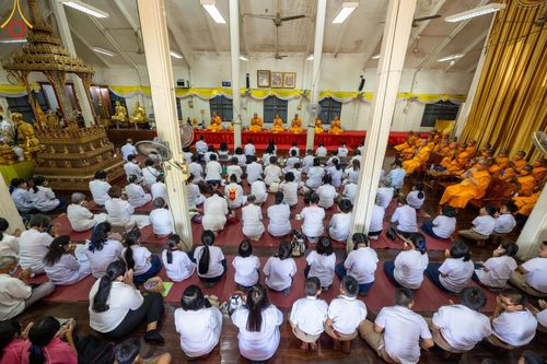 ภาพ No.113911:พิธีทอดผ้าป่าทำนุบำรุงศาสนสถาน ณ วัดอัมพวัน ต.บางม่วง อ.บางใหญ่ จ.นนทบุรี วันที่ 17 มกราคม พ.ศ. 2567