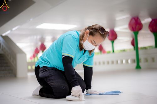 ภาพ No.145948:ชมรมจิตอาสาอนุรักษ์สิ่งแวดล้อม รับบุญทำความสะอาดบริเวณโบสถ์พระไตรปิฎก วัดพระธรรมกาย จ.ปทุมธานี วันที่ 25 กรกฎาคม พ.ศ. 2567