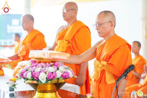 พิธีทอดผ้าป่า ศูนย์ปฏิบัติธรรมสวนผึ้ง จ.ราชบุรี วันที่ 15 กันยายน พ.ศ. 2567