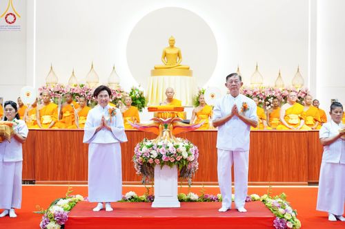 ภาพ No.93033:พิธีทอดกฐินสามัคคี ศูนย์อบรมเยาวชนกาญจนบุรี วันที่ 8 พฤศจิกายน พ.ศ. 2566