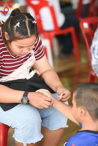 ภาพ No.58504:พิธีทอดผ้าป่ากองทุนการศึกษา ณ ศูนย์ปฏิบัติธรรมวิหารแดง ต.เจริญธรรม อ.วิหารแดง จ.สระบุรี วันที่ 21 เมษายน พ.ศ.2567
