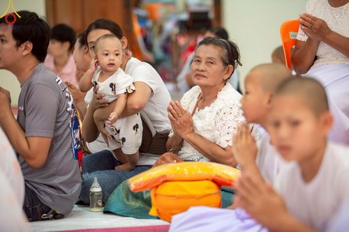 ภาพ No.216360:วันเสาร์ที่ 5 เมษายน พ.ศ. 2568 พิธีขอบรรพชา พิธีขอสรณคมน์และศีล พิธีขอนิสสัย พิธีถวายบาตร ในโครงการบรรพชาสามเณรฟื้นฟูพระพุทธศาสนาทั่วไทย  ณ วัดพระพุทธบาท ราชวรมหาวิหาร ต.ขุนโขลน อ.พระพุทธบาท จ.สระบุรี