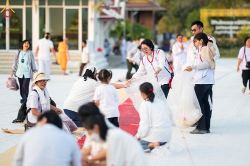 ภาพ No.113398:V.12 พลังหมู่ การเตรียมงาน เก็บงาน การรับบุญของเจ้าหน้าที่หน่วยงานต่างๆ เพื่อโครงการธรรมยาตรา ปีที่ 12 ระหว่างวันที่ 2 - 31 มกราคม พ.ศ. 2567