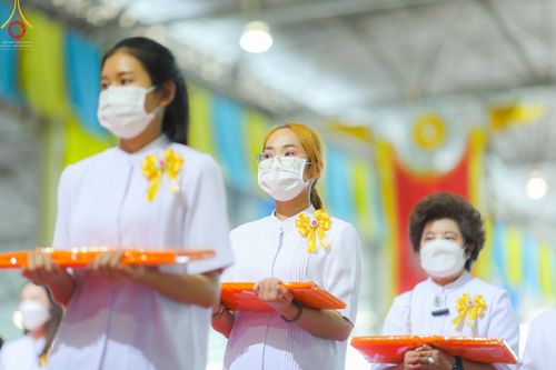 ภาพ No.46863:ประมวลภาพพิธีทอดผ้าป่าธรรมชัย ณ วัดพระธรรมกาย (5 มิถุนายน พ.ศ. 2565)