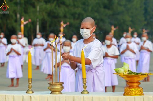 ภาพ No.44961:ประมวลภาพพิธีบรรพชา ในโครงการบรรพชาสามเณรฟื้นฟูพระพุทธศาสนาทั่วไทย ณ ศูนย์อบรมเยาวชนกาญจนบุรี