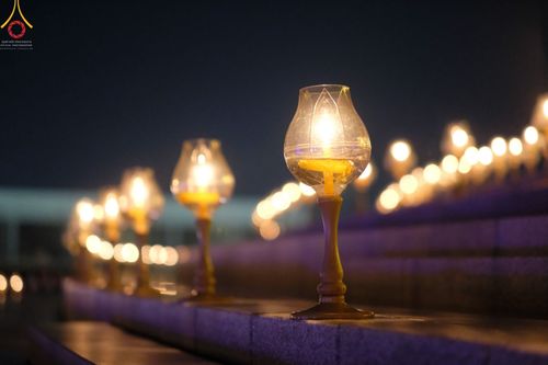 ภาพ No.45019:ประมวลภาพพิธีจุดประทีป​ วันคุ้ม​ครองโลก ณ วัดพระธรรมกาย