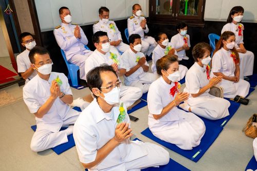 ภาพ No.47786:ประมวลภาพพิธีมุทิตาสักการะพระภิกษุนาคหลวง วันพุธที่ 6 กรกฎาคม พ.ศ. 2565