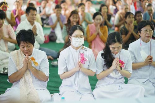 ภาพ No.57408:ประมวลภาพพิธีประดิษฐานพระบรมสารีริกธาตุพระเจดีย์ราชาธิราชมุนี ณ วัดอองเซยามิน ประเทศเมียนมาร์