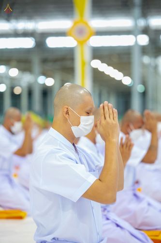 ภาพ No.44345:ประมวลภาพพิธีบรรพชา และพิธีถวายบาตร โครงการบวชภาคฤดูร้อน พ.ศ. 2565