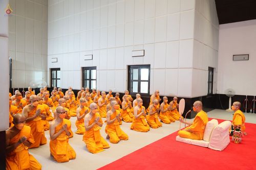 ภาพ No.47684:ประมวลภาพพิธีอุปสมบท โครงการบรรพชาอุปสมบทหมู่ รุ่นเข้าพรรษา 2565