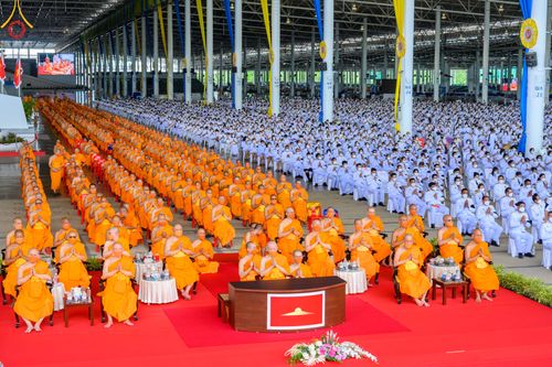 ภาพ No.48887:ประมวลภาพพิธีพระราชทานเพลิงศพ พระสุธรรมญาณวิเทศ (สุธรรม สุธมฺโม)