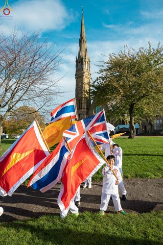 ภาพ No.54824:ประมวลภาพพิธีทอดกฐิน ณ วัดพระธรรมกายนิวคาสเซิล ประเทศอังกฤษ  (วันที่ 30 ตุลาคม พ.ศ. 2565)