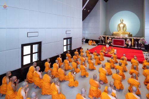 ภาพ No.47686:ประมวลภาพพิธีอุปสมบท โครงการบรรพชาอุปสมบทหมู่ รุ่นเข้าพรรษา 2565