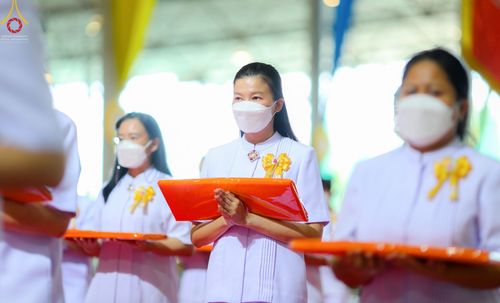 ภาพ No.46861:ประมวลภาพพิธีทอดผ้าป่าธรรมชัย ณ วัดพระธรรมกาย (5 มิถุนายน พ.ศ. 2565)