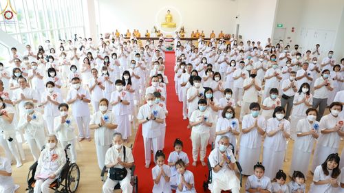 ภาพ No.55808:ประมวลภาพพิธีทอดกฐินสามัคคี ณ วัดพระธรรมกายสิงคโปร์ (วันที่ 23 ตุลาคม พ.ศ. 2565)