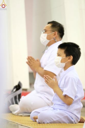 ภาพ No.47980:ประมวลภาพงานบุญวันอาทิตย์ต้นเดือนที่ 3 กรกฏาคม พ.ศ. 2565